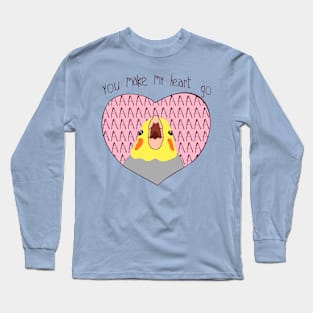 you make my heart go AAAAAAAAA Long Sleeve T-Shirt